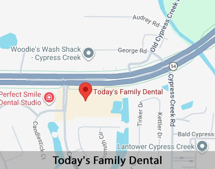 Map image for Dental Checkup in Lutz, FL