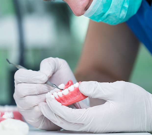 Lutz Partial Denture for One Missing Tooth